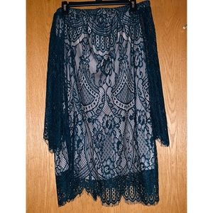 Off the shoulder Lace Dress